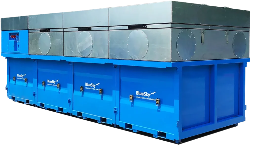 BlueSky Fume and Dust Extraction Systems, Industrial air filtration and Clean room air filtration