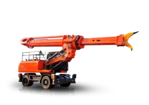 Telescopic Boom Wrecking Machine