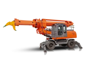 Telescopic Boom Wrecking Machine