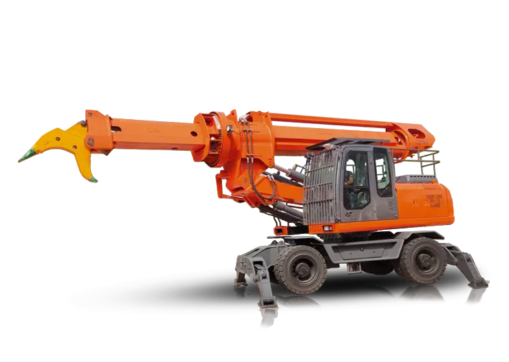 Telescopic Boom Wrecking Machine