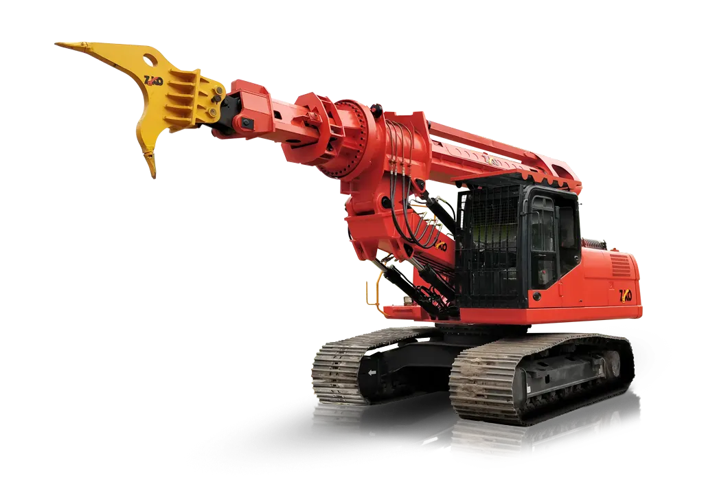 Telescopic Boom Wrecking Machine, LADLE DEBRICKING, Iron and Steel plant maintenance, Mining & Tunneling