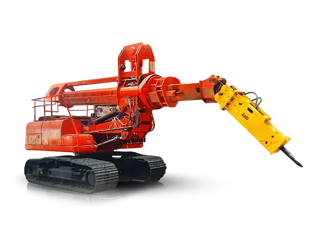 Telescopic Boom Wrecking Machine