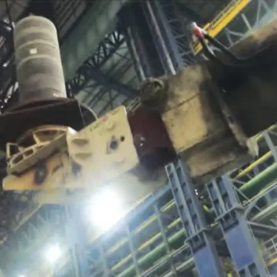 Eccentric Bottom Tap hole Renewal Machine